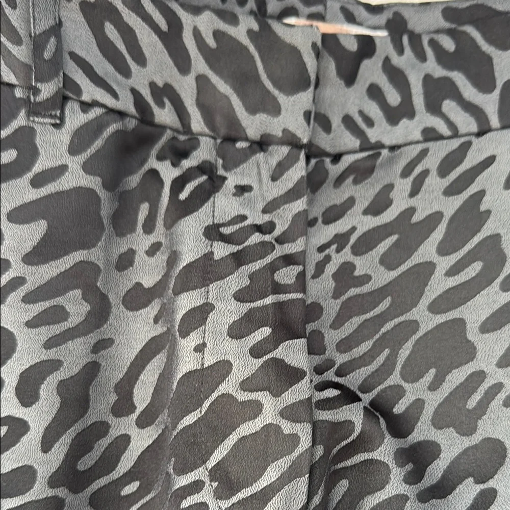 Equipment- Animal Print Flare Pants- sz. 4 - Picture 7 of 16